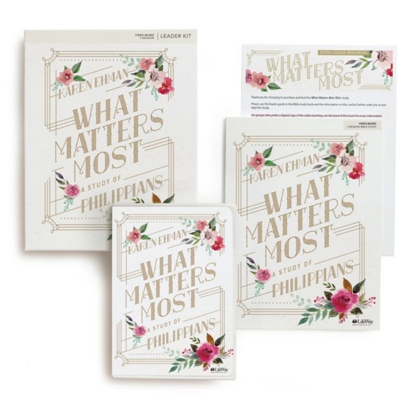 Women’s Bible Study Kit-“What Matters Most - A Study of Philippians” Karen Ehman - Picture 2 of 8